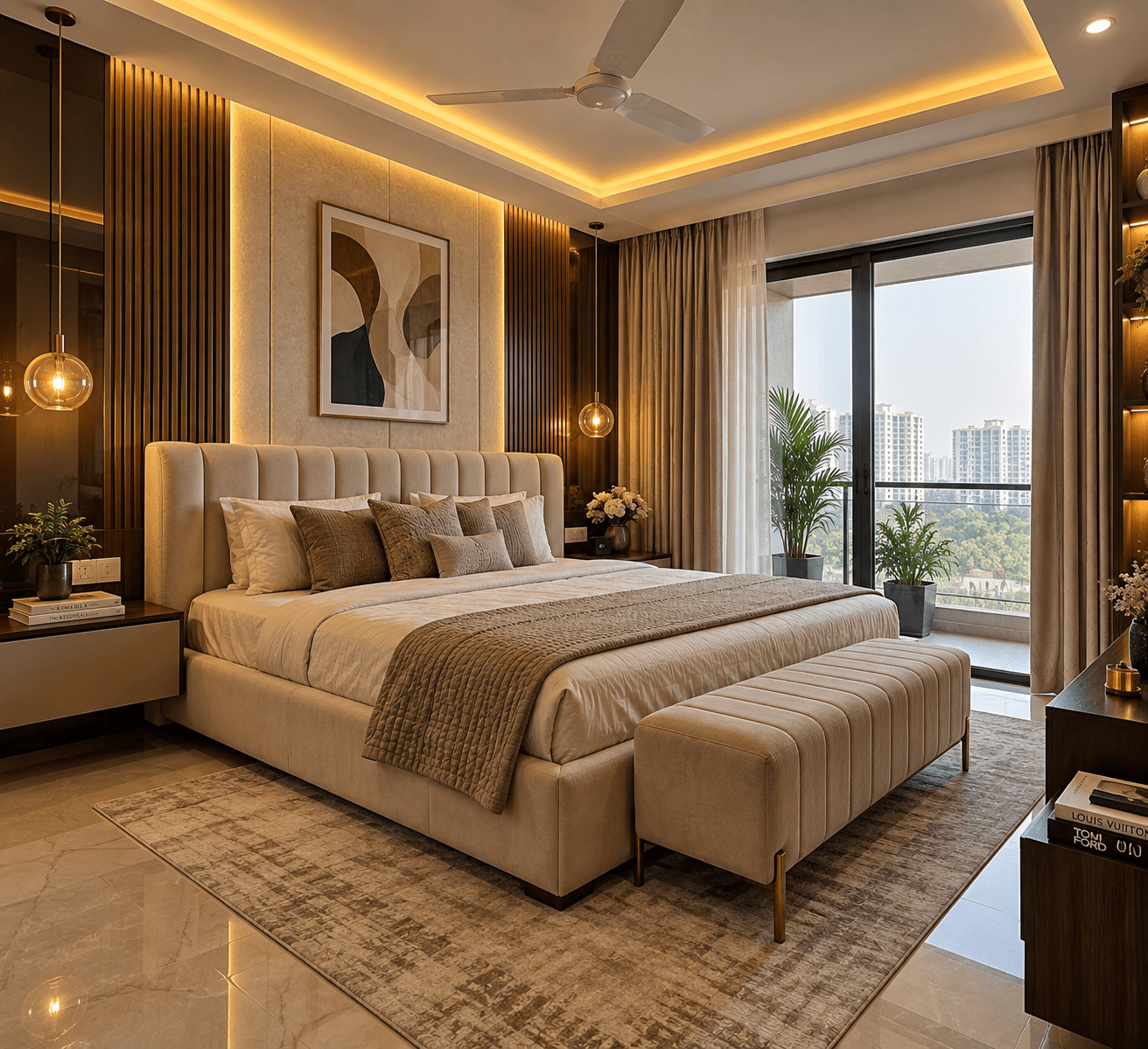 Bedroom interior
